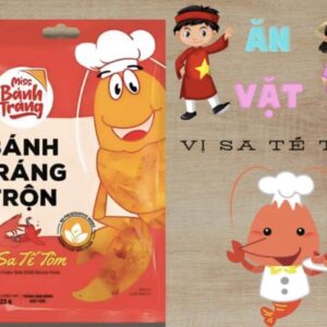 Bánh Tráng Trộn Sa Tế Tôm 23g