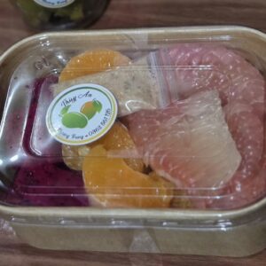 Mix Bưởi Da Xanh + Cam + Thanh Long Đỏ Hộp 400g ( 3 loại)